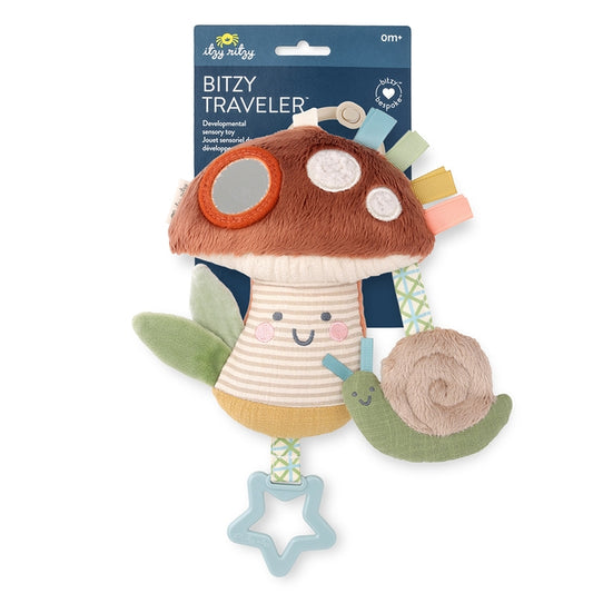 Itzy Ritzy - Bitzy Traveler - Mushroom