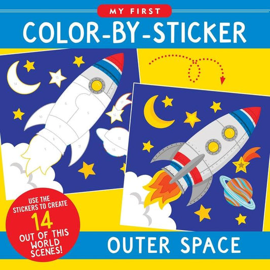 My First COLOR BY STICKER - Outer Space