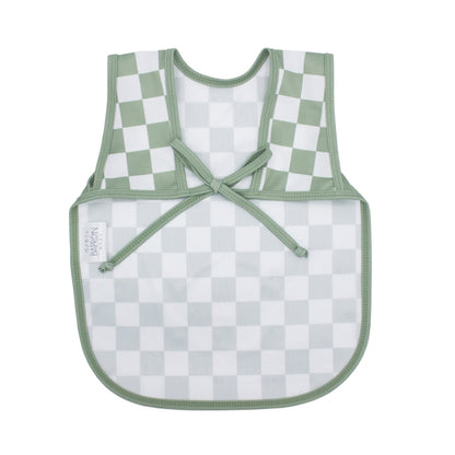 Bapron Baby - Sage Checkerboard Bapron