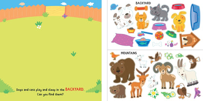 My First Sticker Book - Animals