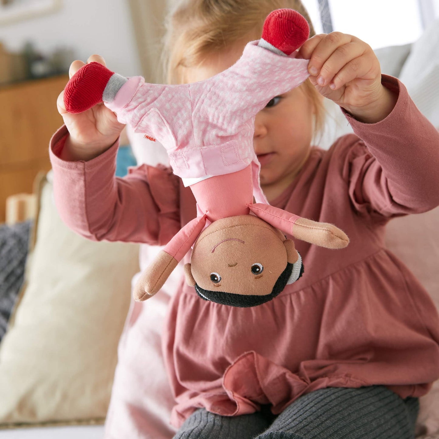 Haba Snug Up Doll - Rumbi