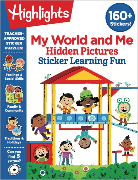 Highlights My World and Me Hidden Pictures Sticker Learning Fun
