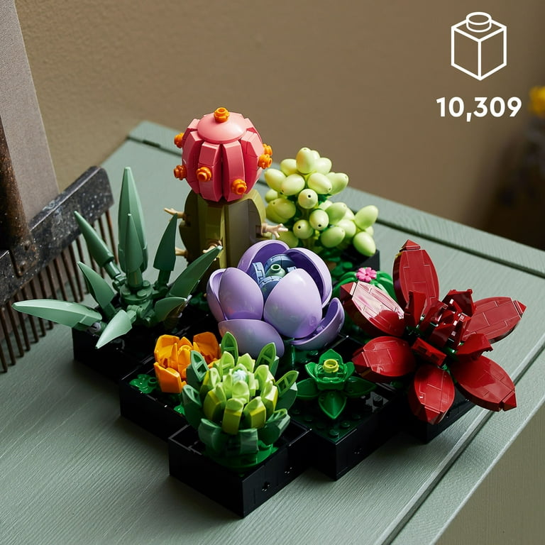 LEGO Succulents 10309 Plant Decor Building Kit (771 Pieces)