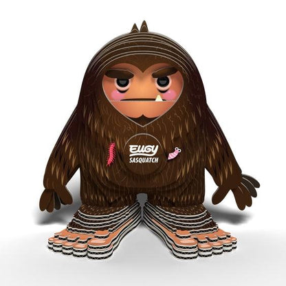 Eugy Sasquatch 3D Puzzle