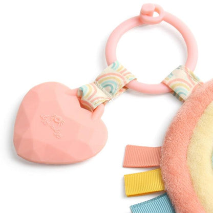 Itzy Ritzy - Itzy Pal™ Plush + Teether - Rainbow