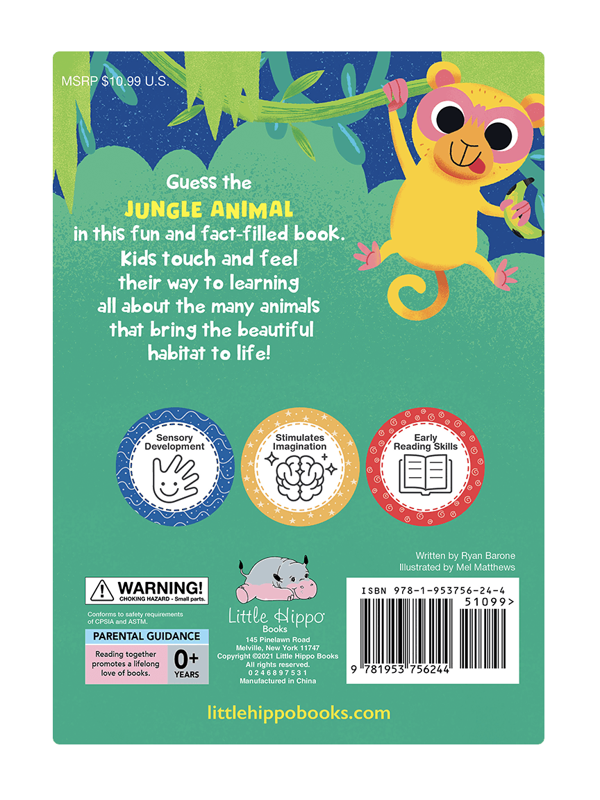 Who Am I in the Jungle? (Silicone Touch and Feel Board Book)