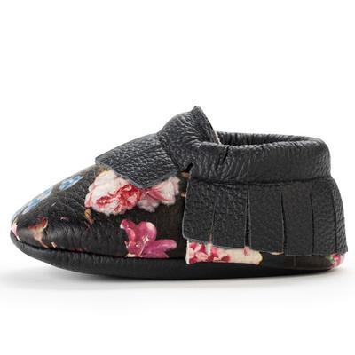 BirdRock Baby Moccasins - Wildflower