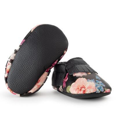 BirdRock Baby Moccasins - Wildflower