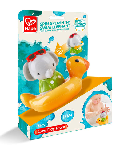 Hape Spin Splash 'n' Swim Elephant