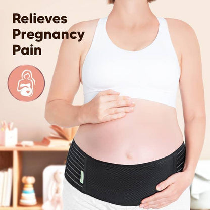 KeaBabies - Pregnancy Belly Support Belt (M/L) - Midnight Black