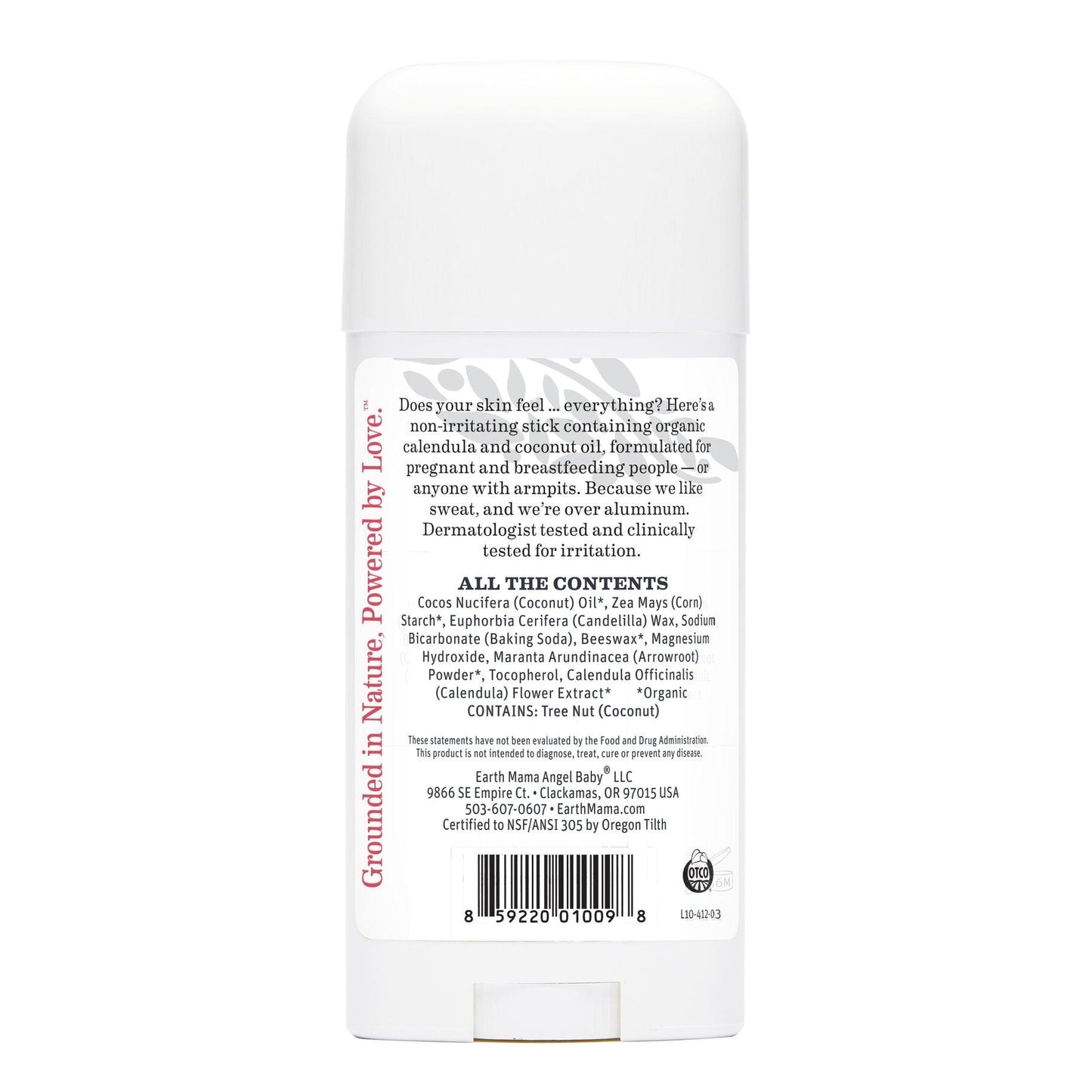 earth mama organics - Natural Non-Scents Deodorant