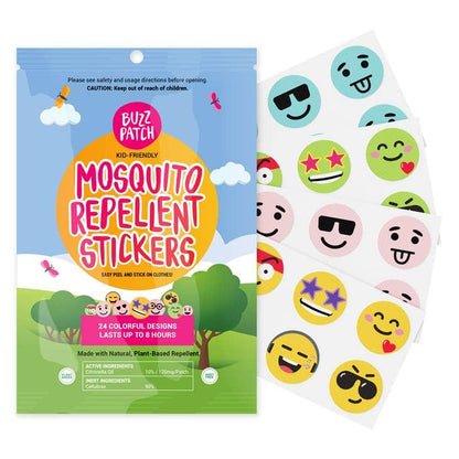 BuzzPatch - Bug, Mosquito and Insect Repellent Stickers