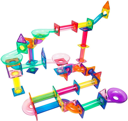 PicassoTiles 120pc Marble Run