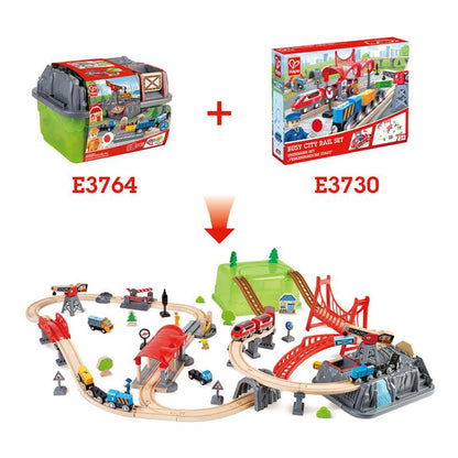 Hape Railway Bucket-Builder Set