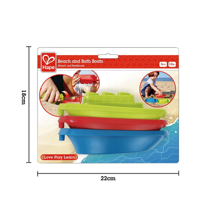 Hape Beach and Bath Boats