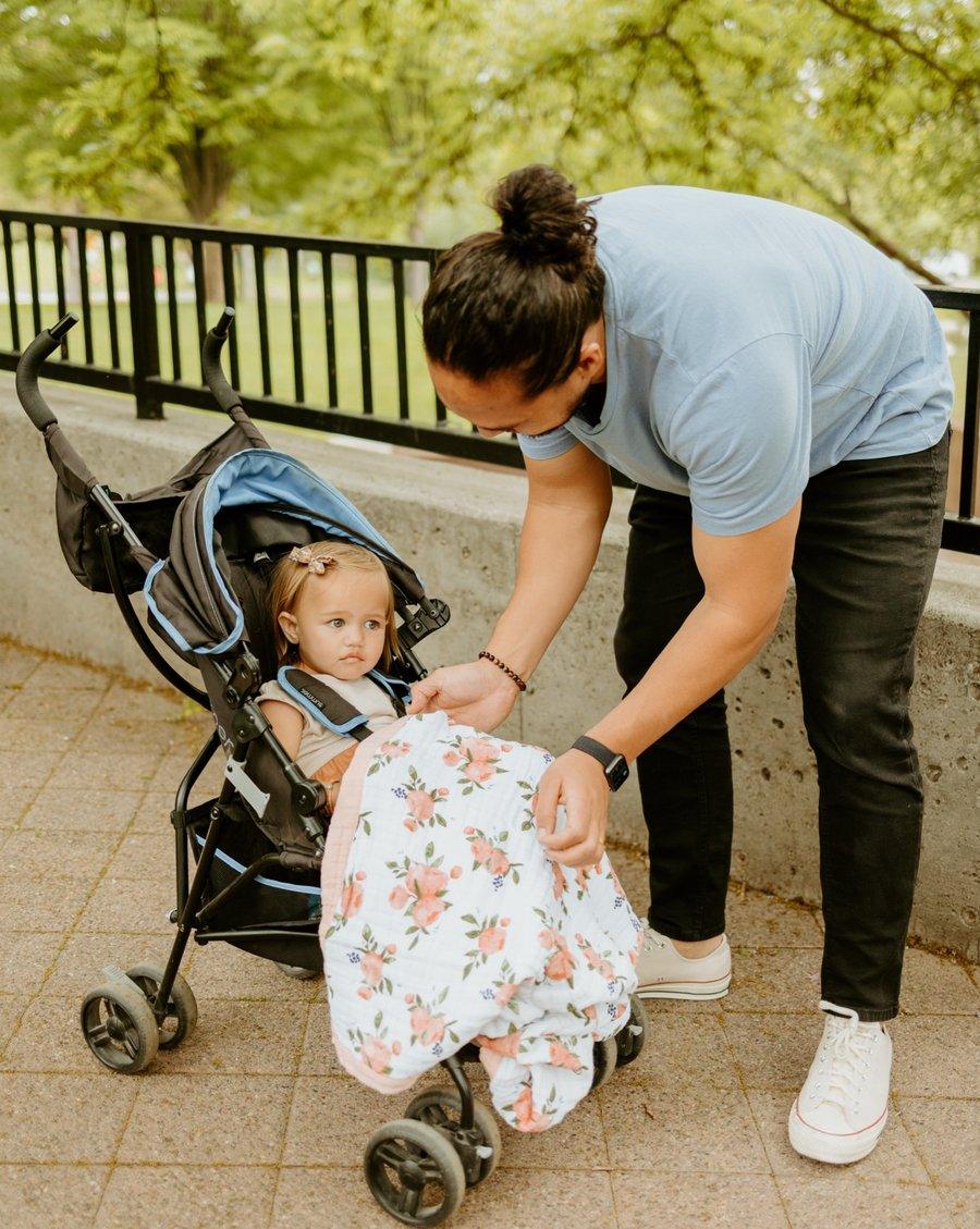 Little unicorn baby online blanket