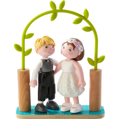 HABA Little Friends Bride & Groom Wedding Play Set