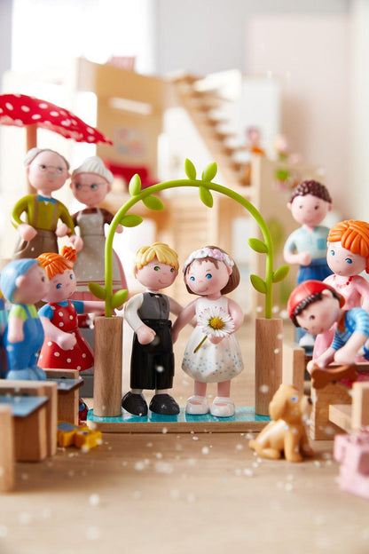 HABA Little Friends Bride & Groom Wedding Play Set