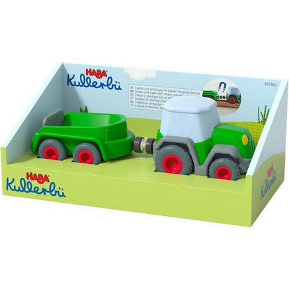 HABA - Kullerbü Momentum Motor Tractor with Trailer