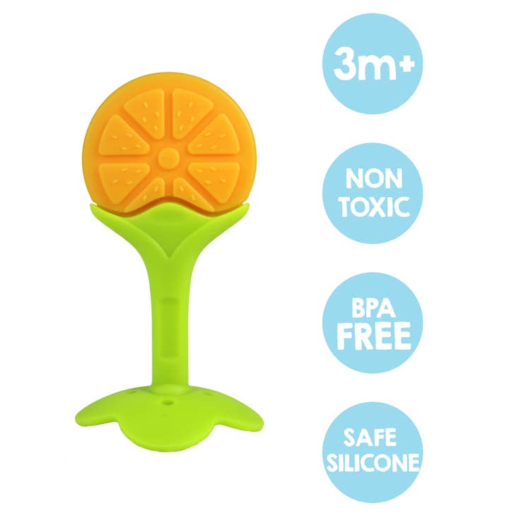 RaZ-Fruitique Silicone Teethers 3PK