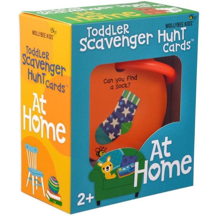 Mollybee Kids Toddler Scavenger Hunt Cards at Home